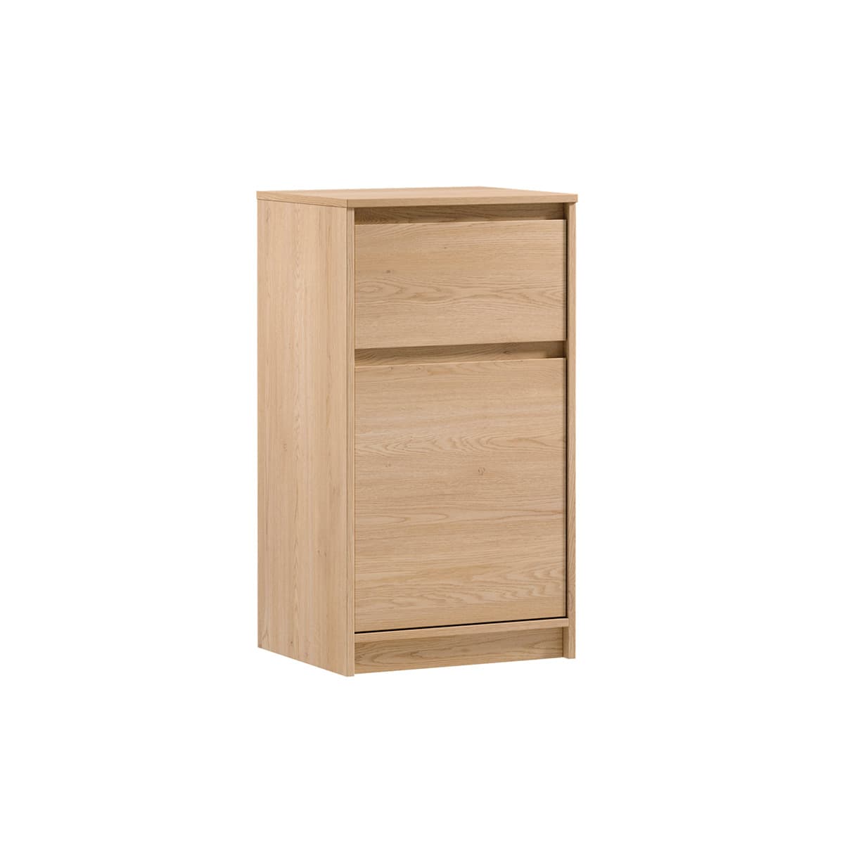 Chevet haut 1 porte 1 tiroir Beck Bois