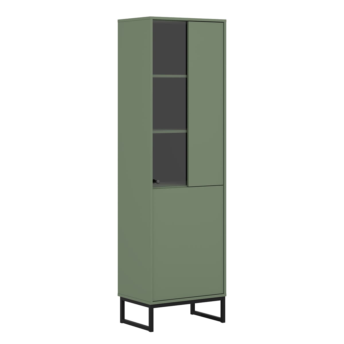 Vaisselier 2 portes Loa Vert