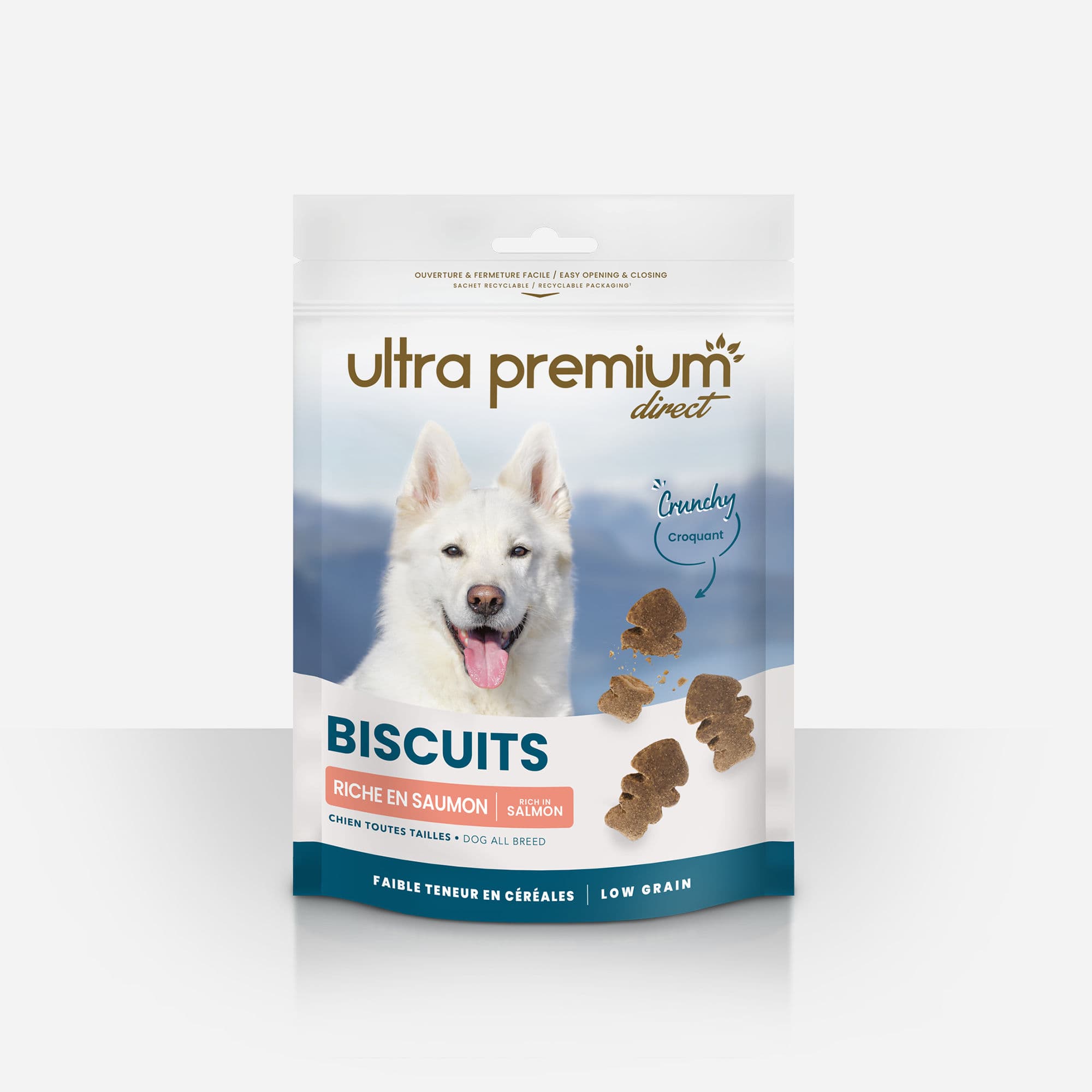 Biscuits au saumon pour chien 