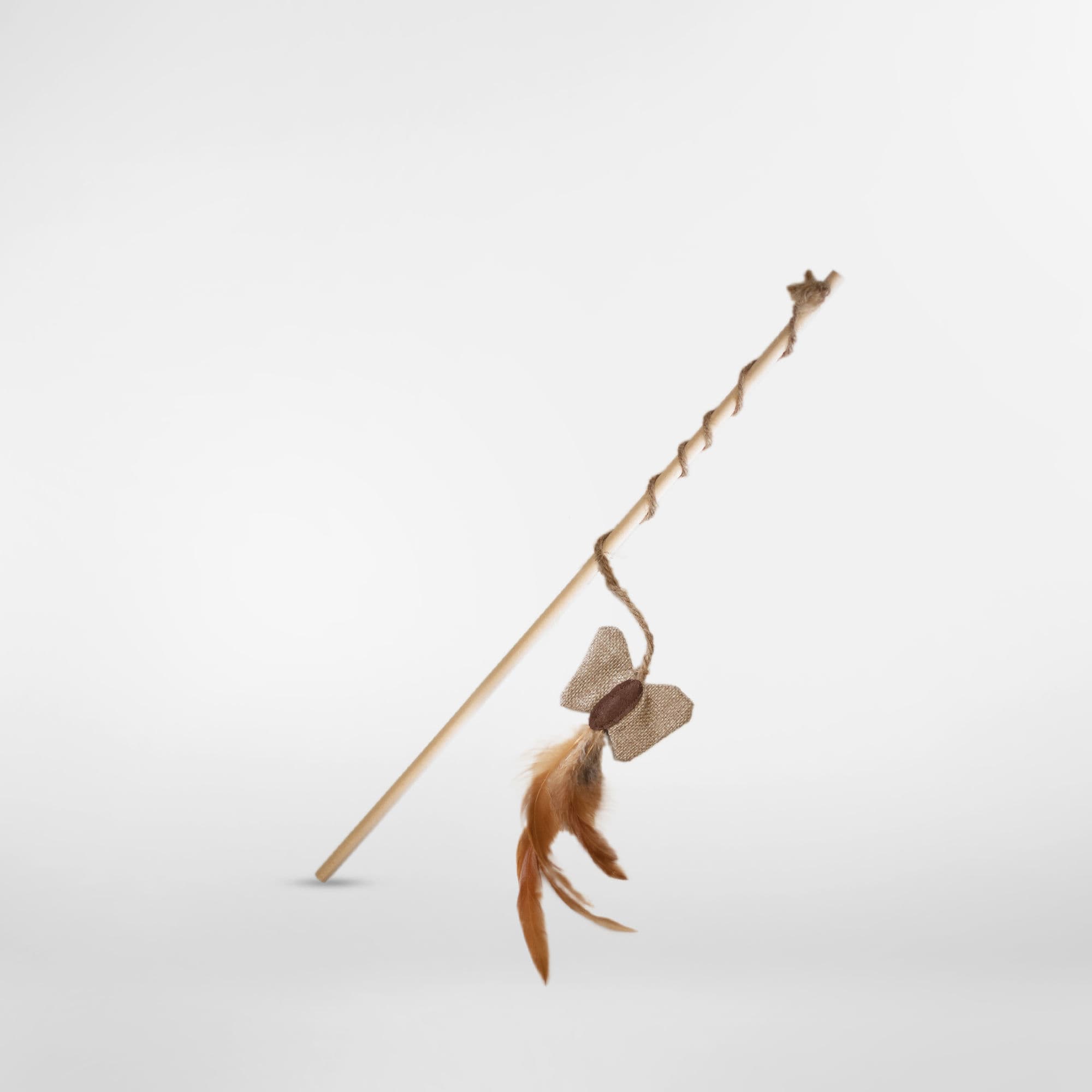 Jouet Canne à pêche papillon pour chat - Ultra Premium Direct