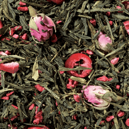 Thé vert Sencha Cranberry Rose 100g