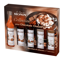 Coffret de 5 mini sirops chocolat chaud 5x5cl