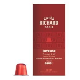 Café expresso Intense capsules compatibles Nespresso® x10
