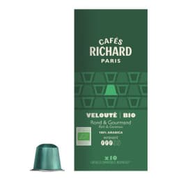 Café expresso Velouté Bio capsules compatibles Nespresso® x10