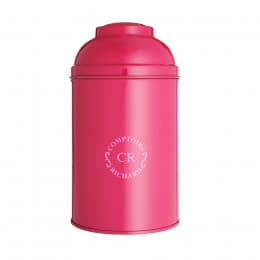 Boîte vide laquée dôme fuschia