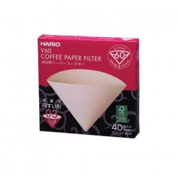 Filtres dripper v60 1 à 6 tasses x 40