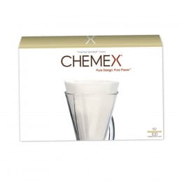 Filtres papier pour cafetière Chemex 3 tasses x100