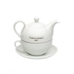 Théière Solitaire blanche 0,45L