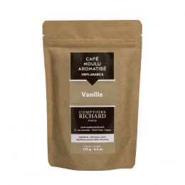 Café moulu Moka aromatisé vanille 125g