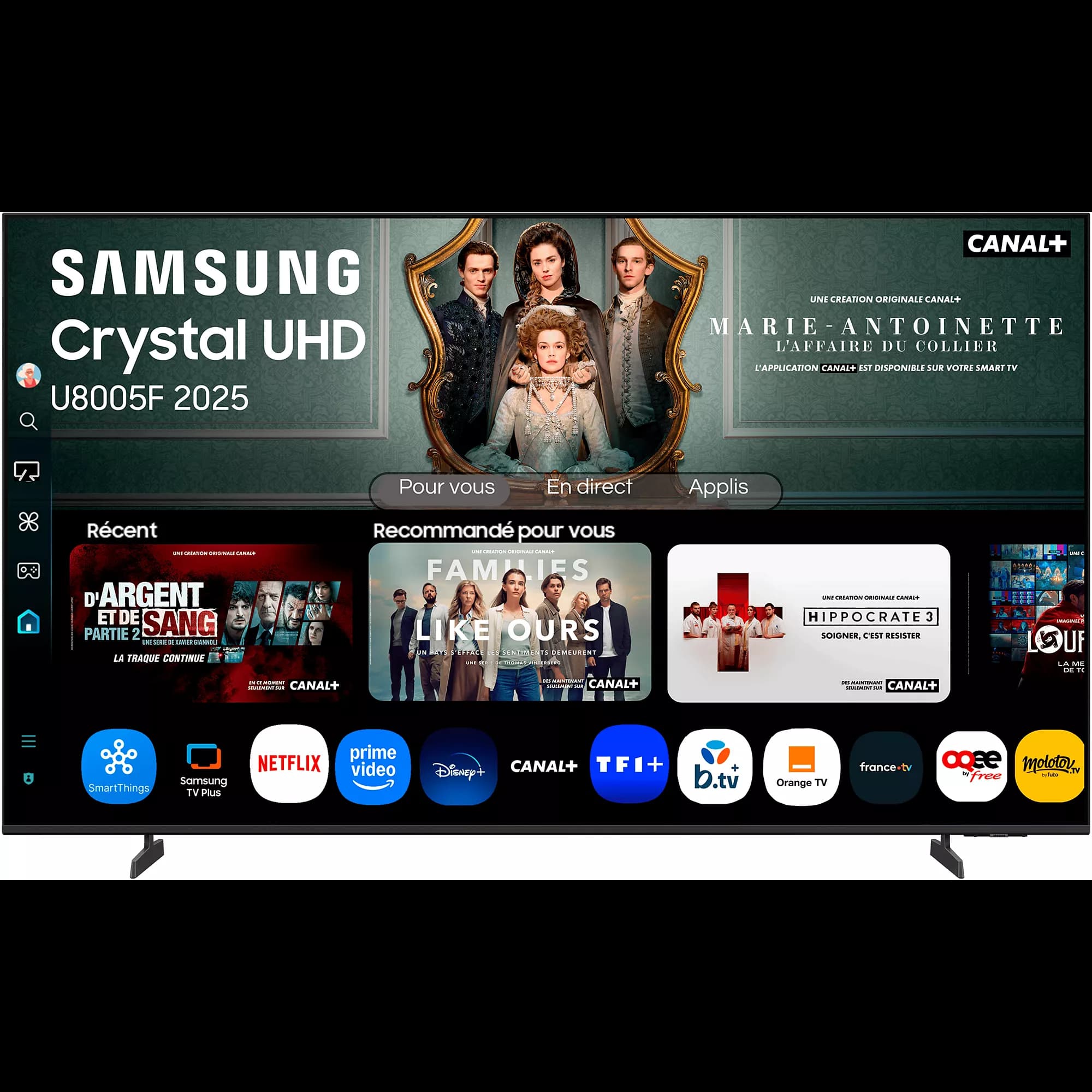 TV LED SAMSUNG TU55U8005F4K AI SmartTV 2025