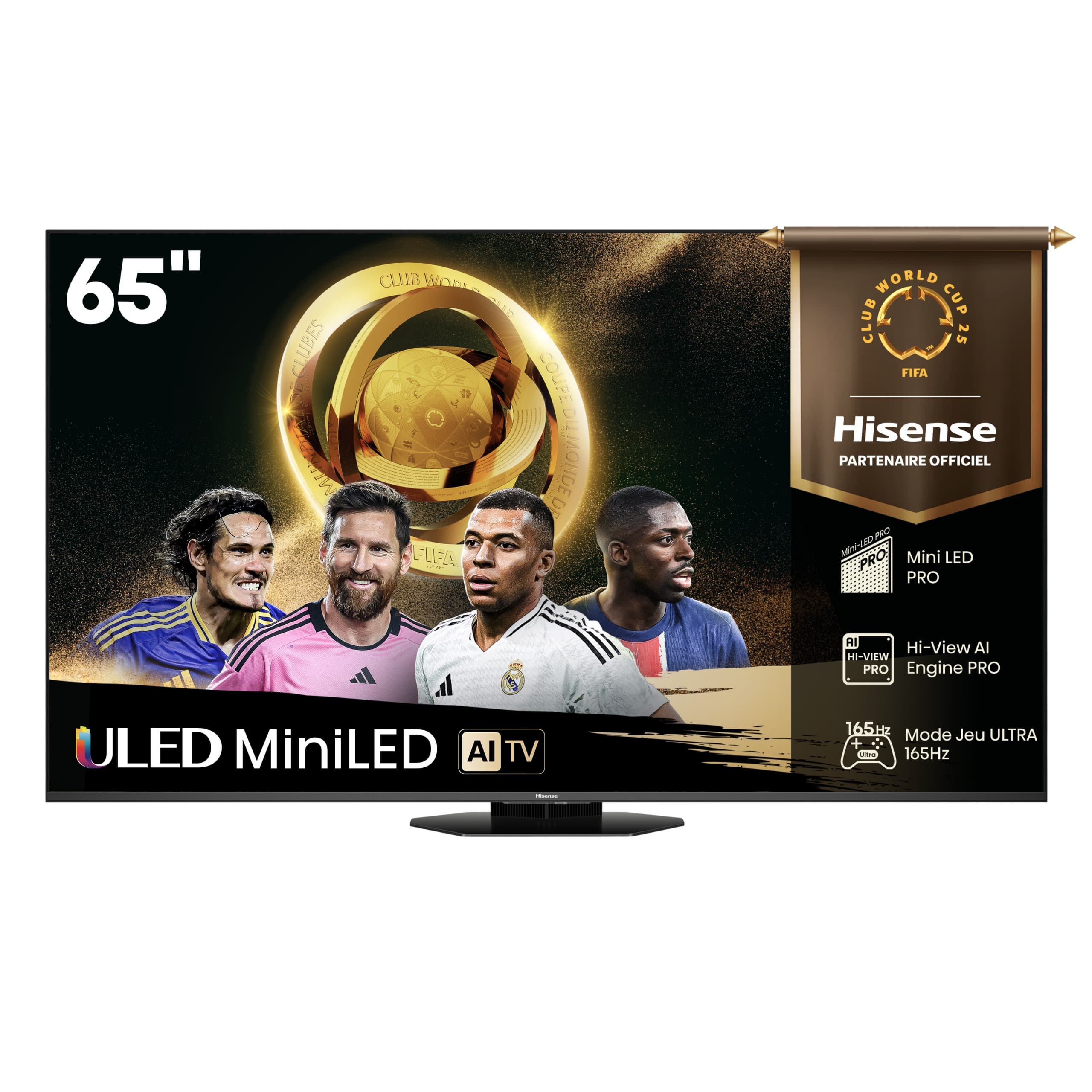 TV Mini LED QLED 4K 65" (164 cm) - 165 Hz - Dolby Vision