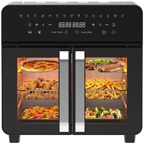 Friteuse Sans Huile DEWELLING  23L Dual Zone – 2200W XXL