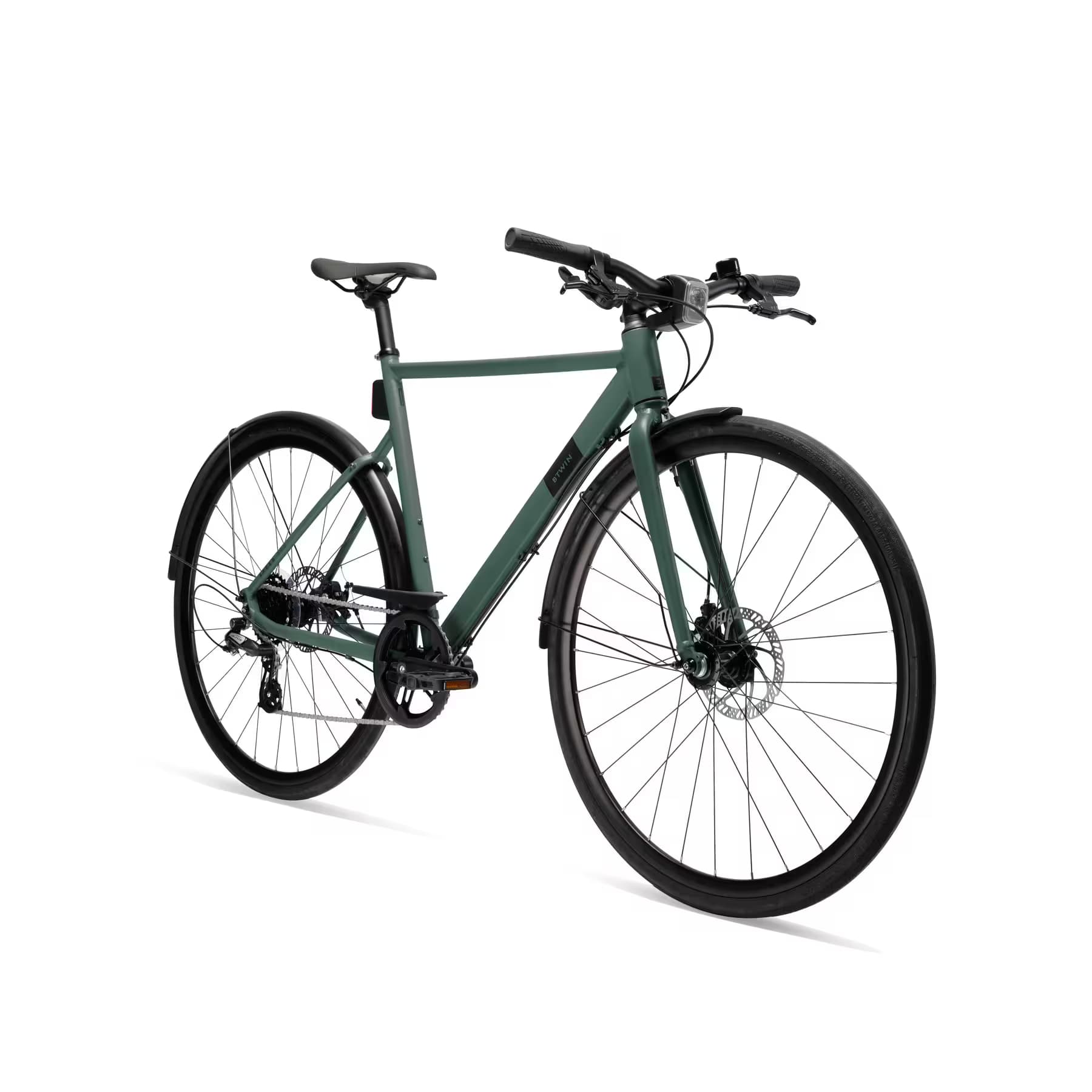 Velo Btwin Ville Rapide Elops Speed 900 Vert - Vert