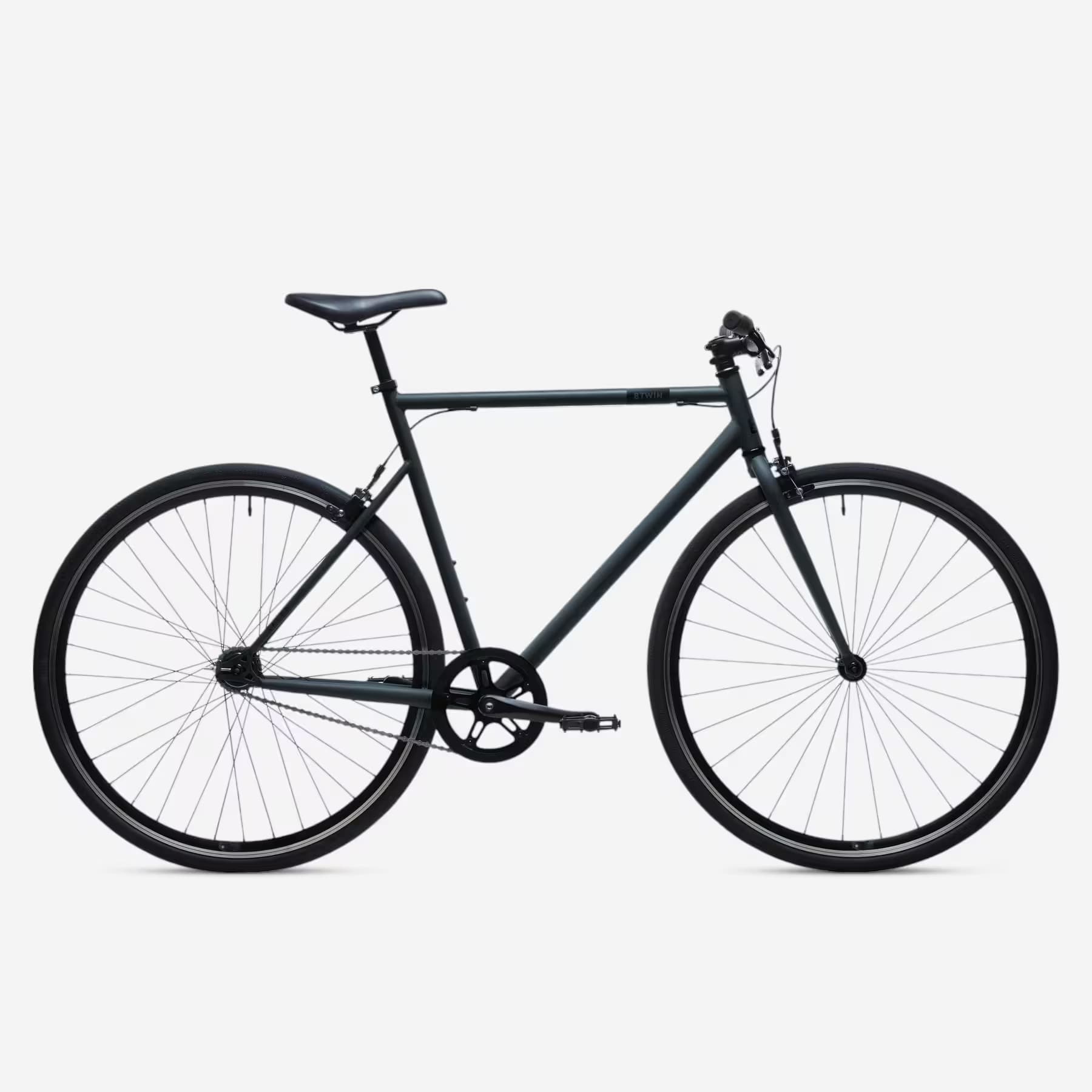ELOPS VELO VILLE SINGLE SPEED 500 GRIS CARBONE