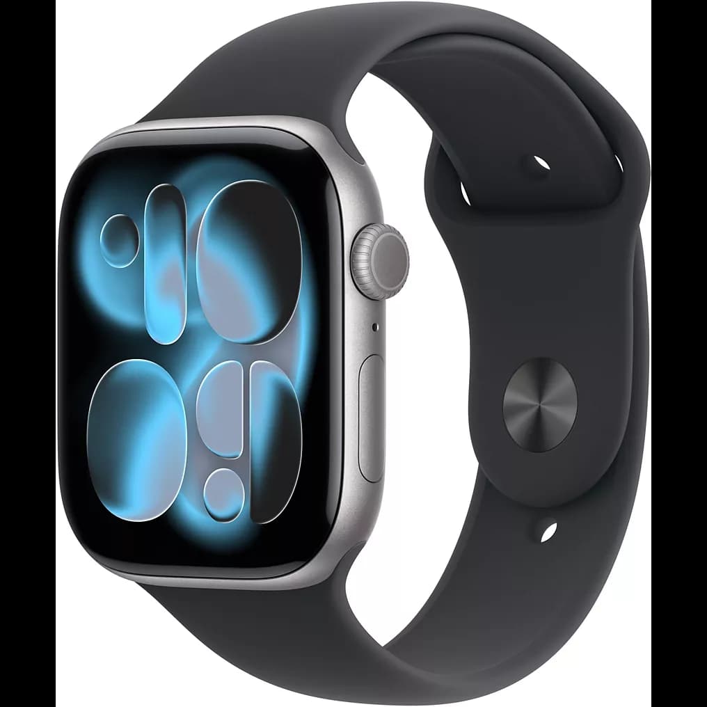 Apple Watch Series 11 GPS + Cellular 42 mm Aluminium Or rose - Noir
