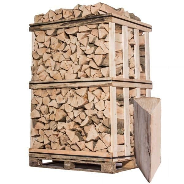 Palette 2 m3 – Bois de chauffage 33 cm (Mélange d’essences)