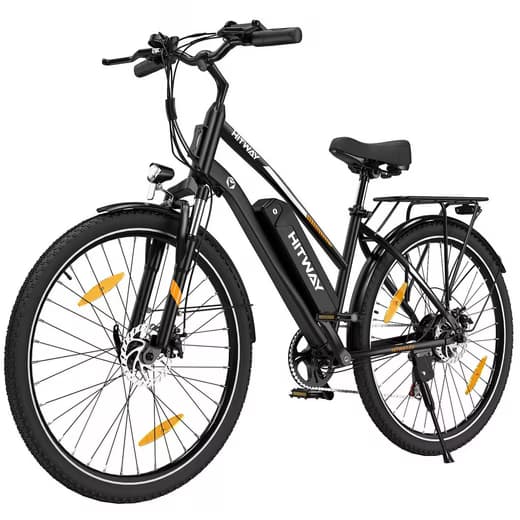 HITWAY E-Bike Pedelec 28 Zoll Elektrofahrrad für Damen Herren 36V 12Ah/13Ah Akku