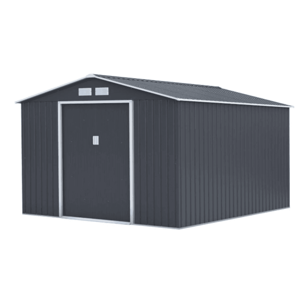 9,7 m² Metall-Gartenschuppen – Robust und günstig direkt vom Hersteller Lieferung: Direkt zu Ihnen nach Hause