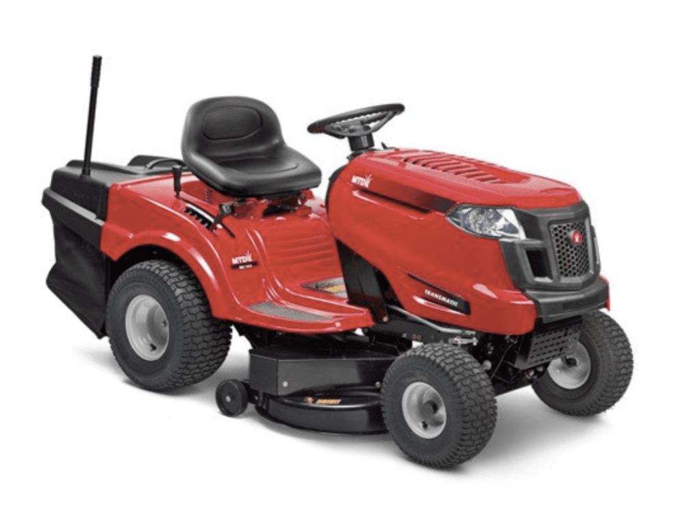 Neuer MTD SMART RN 145 Aufsitzmäher mit integriertem Grasfangkorb – Sonderangebot