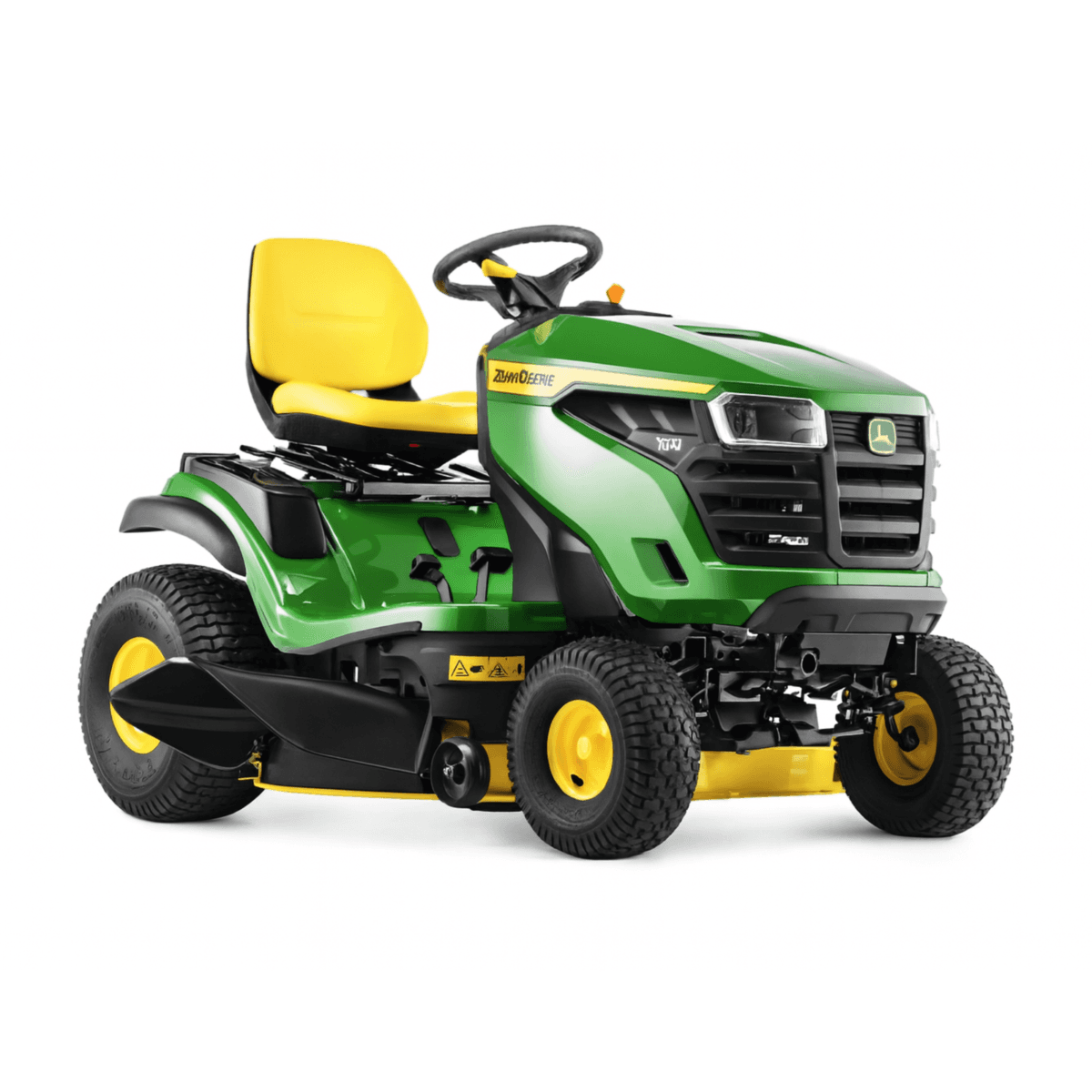 Neuer John Deere X127 Aufsitzmäher – Leistung und Komfort