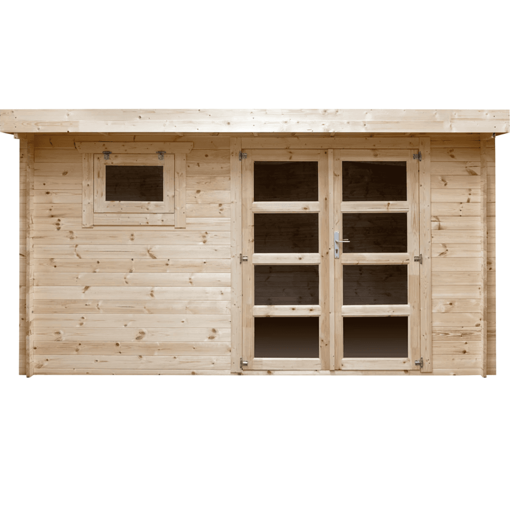 Modernes Gartenhaus aus Holz (13 m²) – Premiumqualität direkt vom Hersteller