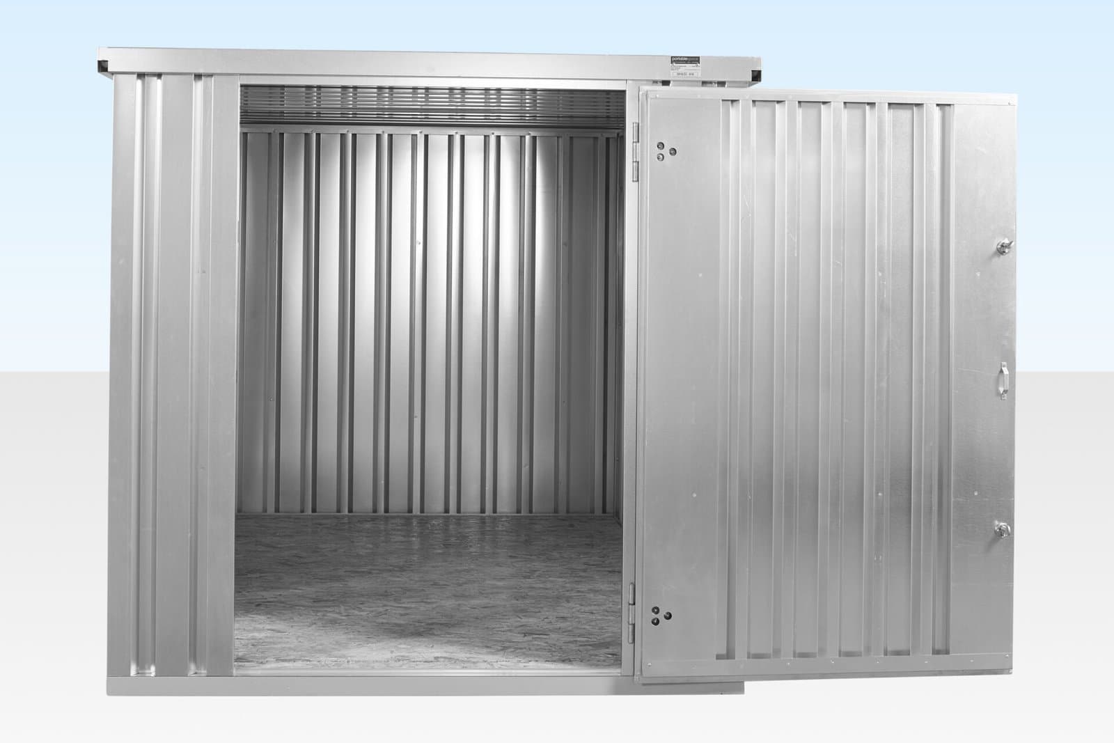 Contenedor De Almacenamiento Flat Pack 3m X 2.1m Galvanizado