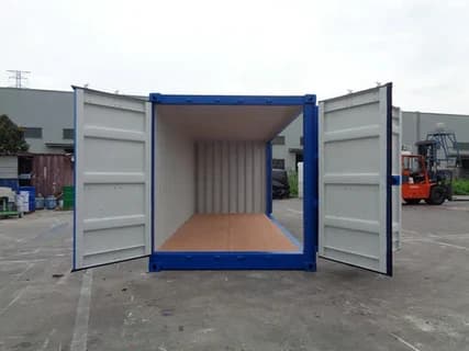 CONTENEDOR MARÍTIMO NUEVO LATERAL ABIERTO 20 PIES (IVA INCLUIDO)