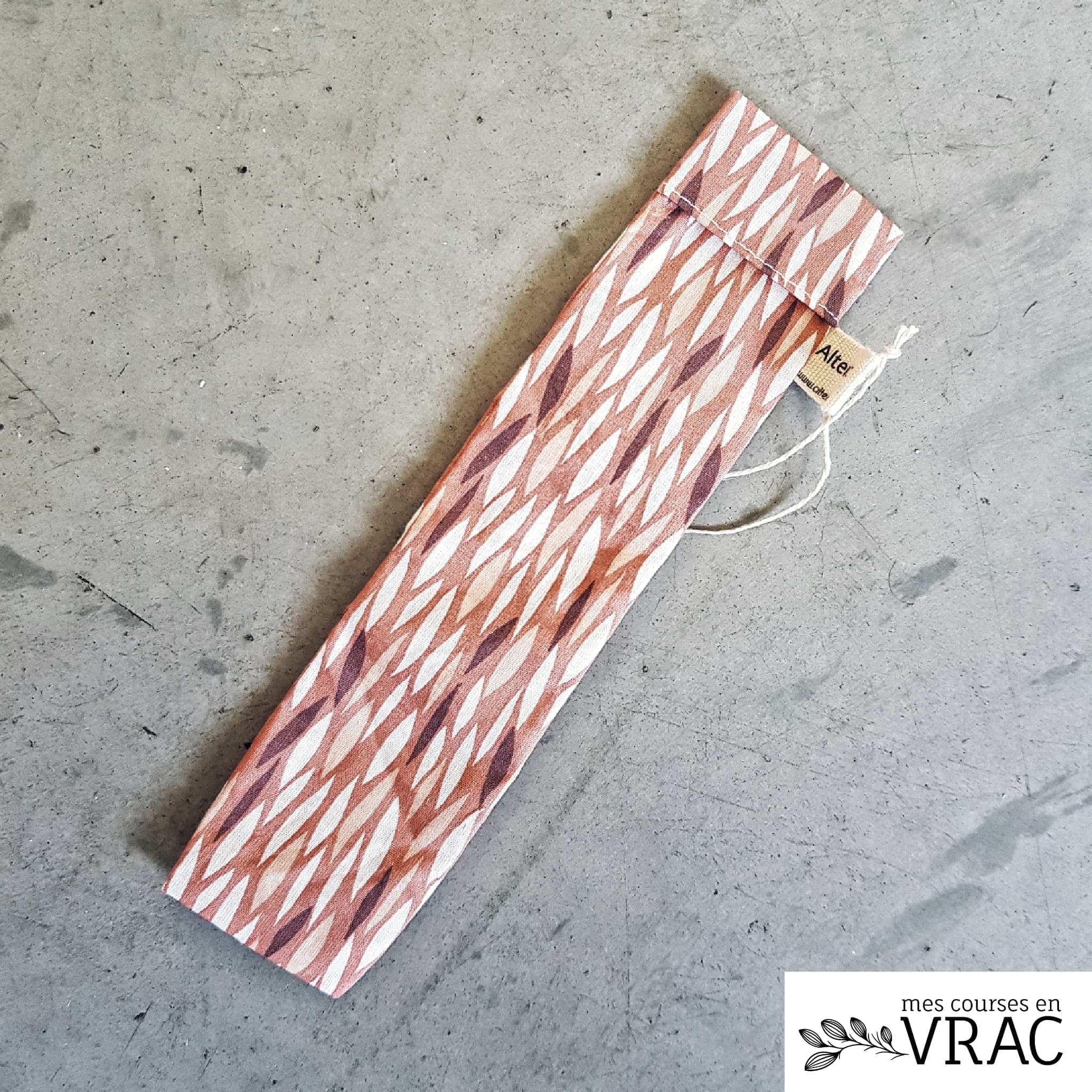 Pochette à brosse à dents en tissu