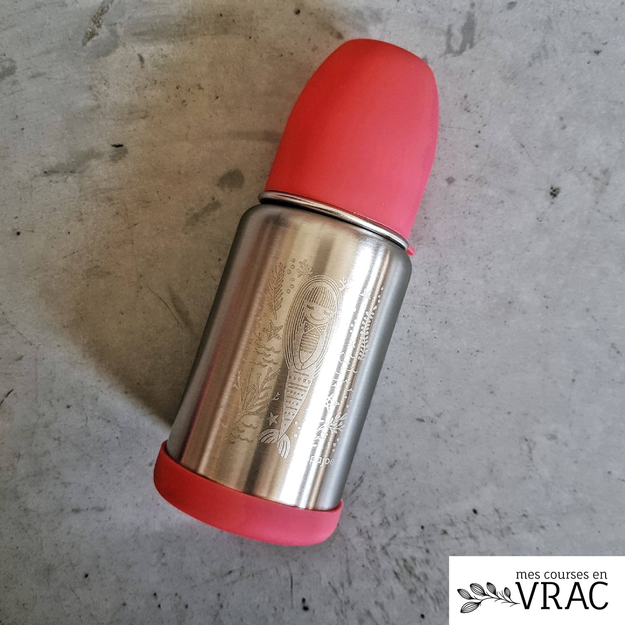 Gourde pour bébé Sippy - Sirène