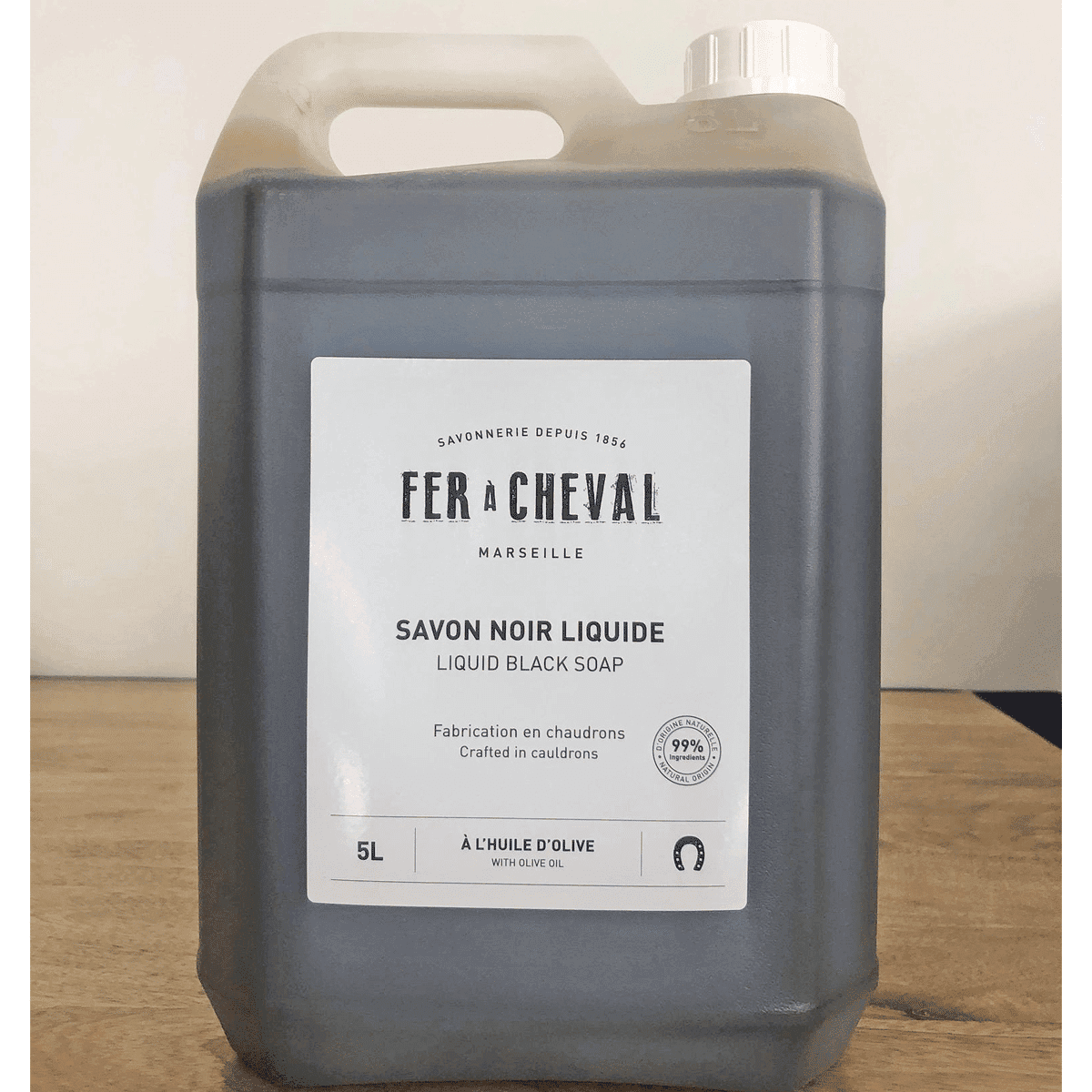 Savon noir liquide menager naturel - Bidon de 5 L