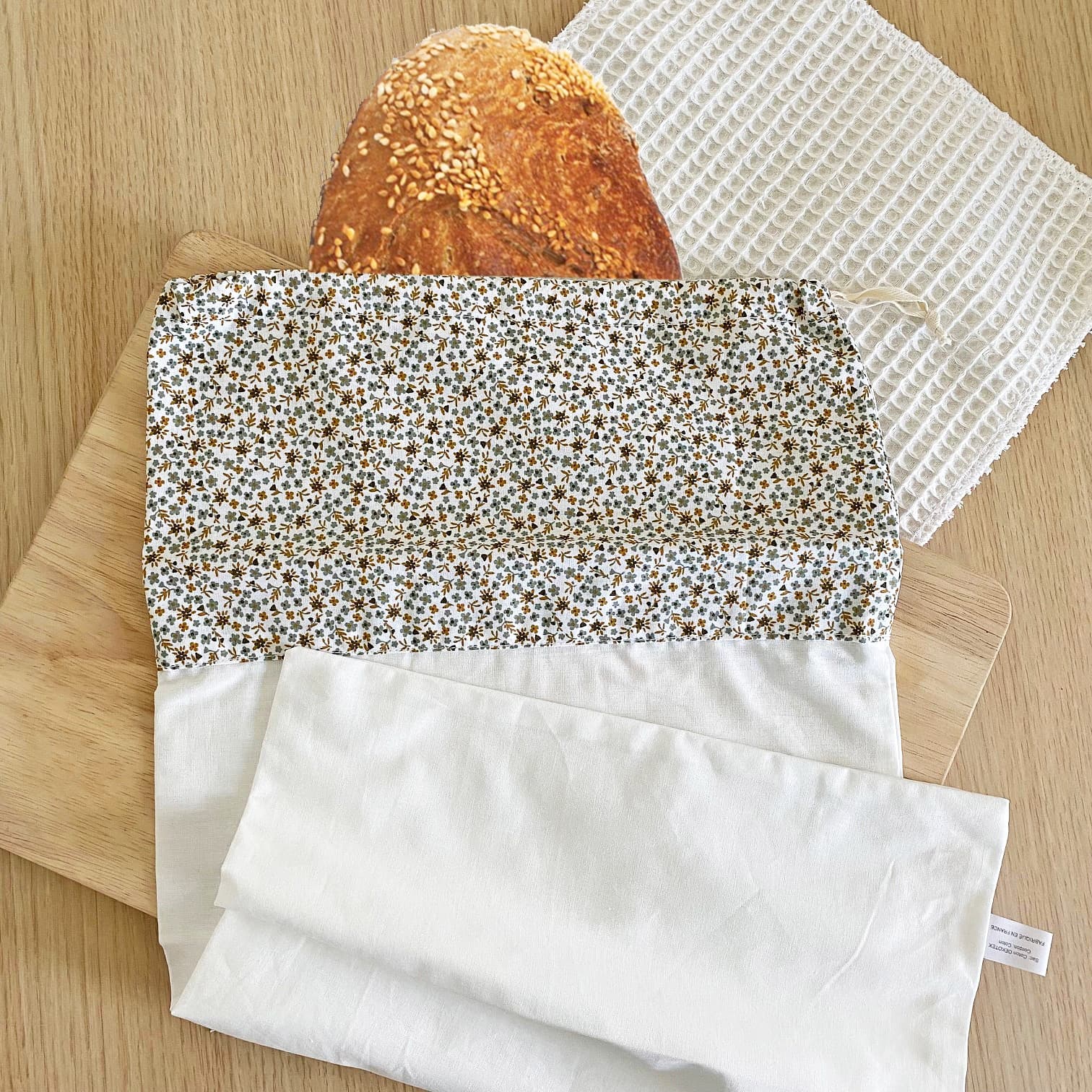 Sac à pain en tissu