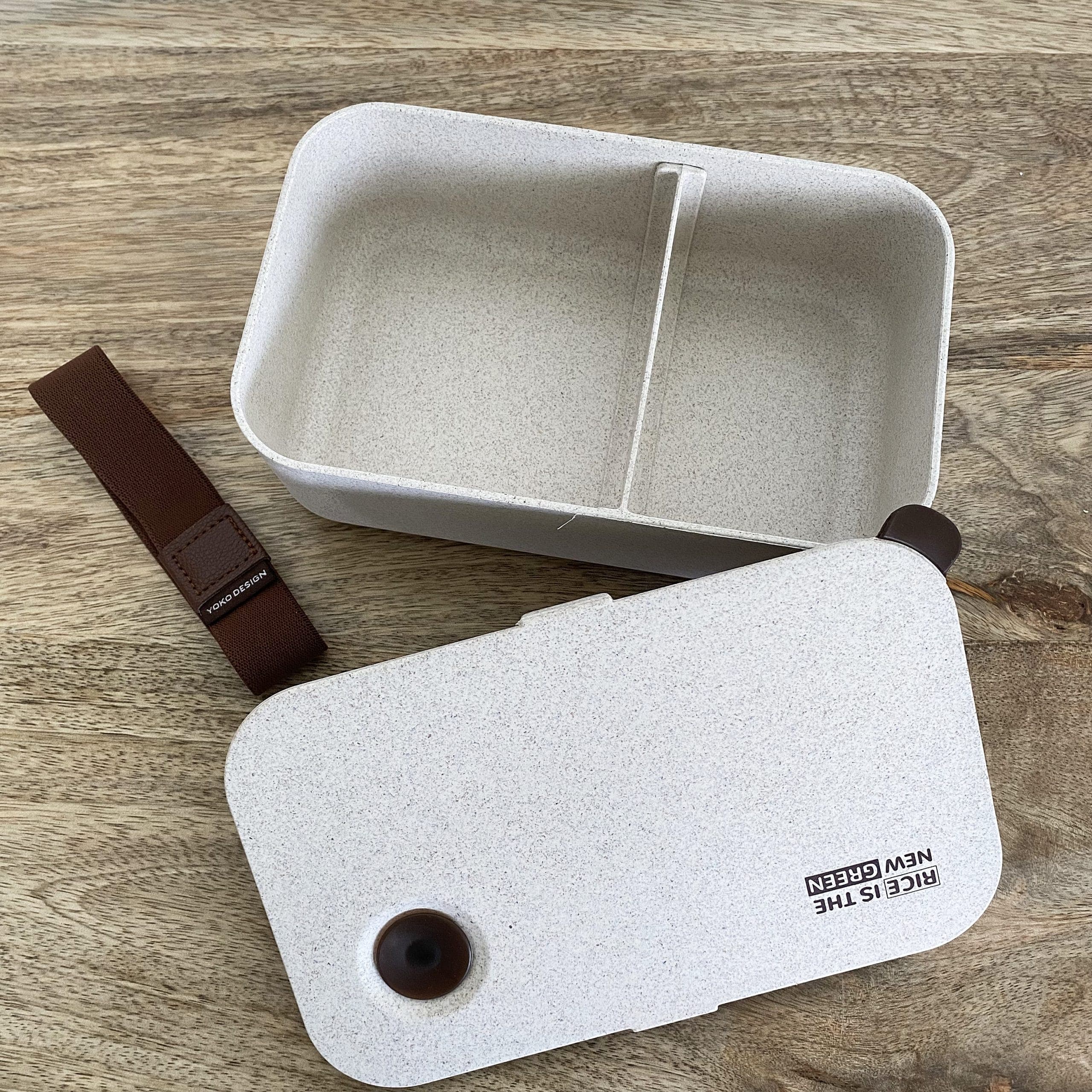 Lunch box en fibres de bois - 1000 ml