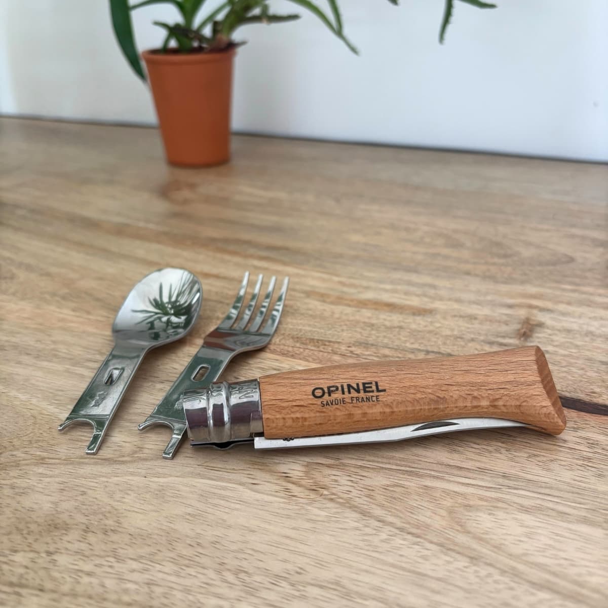 Set de couverts interchangeables pique-nique - OPINEL