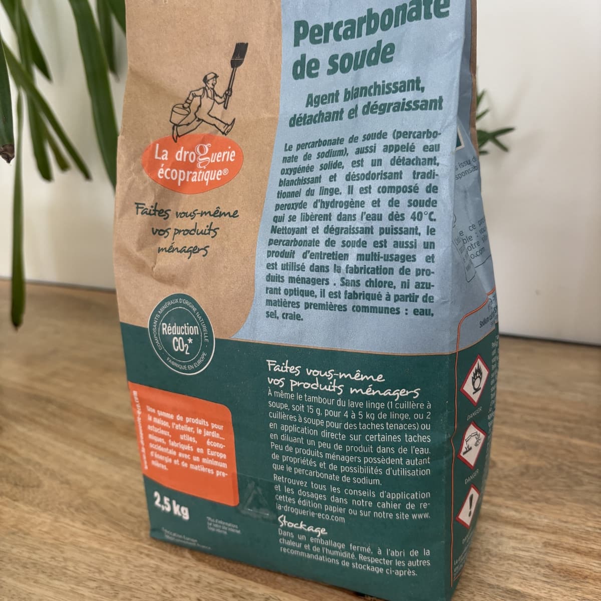 Percarbonate de soude : détachant et blanchissant - 2,5kg