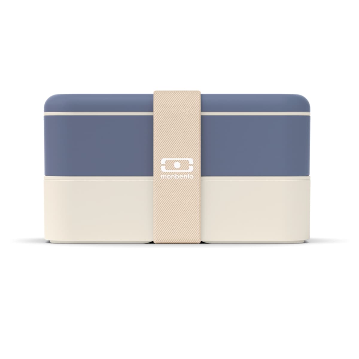 Monbento | Boite déjeuner Bento originale - Bleu et crème
