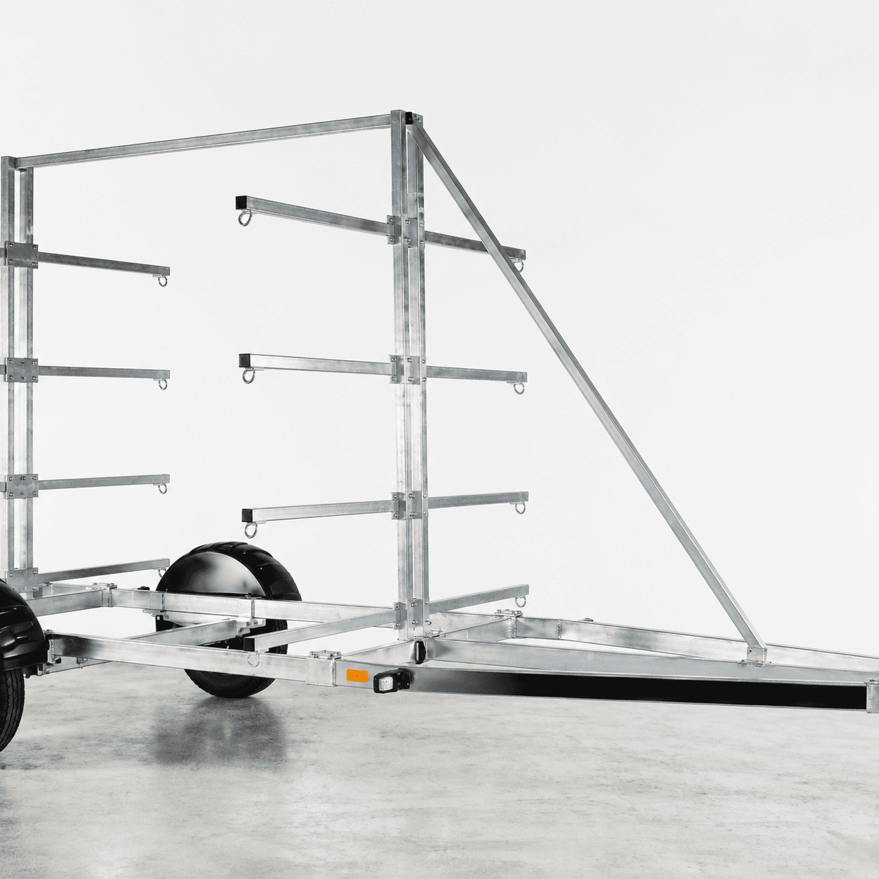 Brenderup 1675UB 750 kg CX Kanu-/Kajakanhänger, Abmessungen: 1910 × 5440 × 2400 mm, SW10034