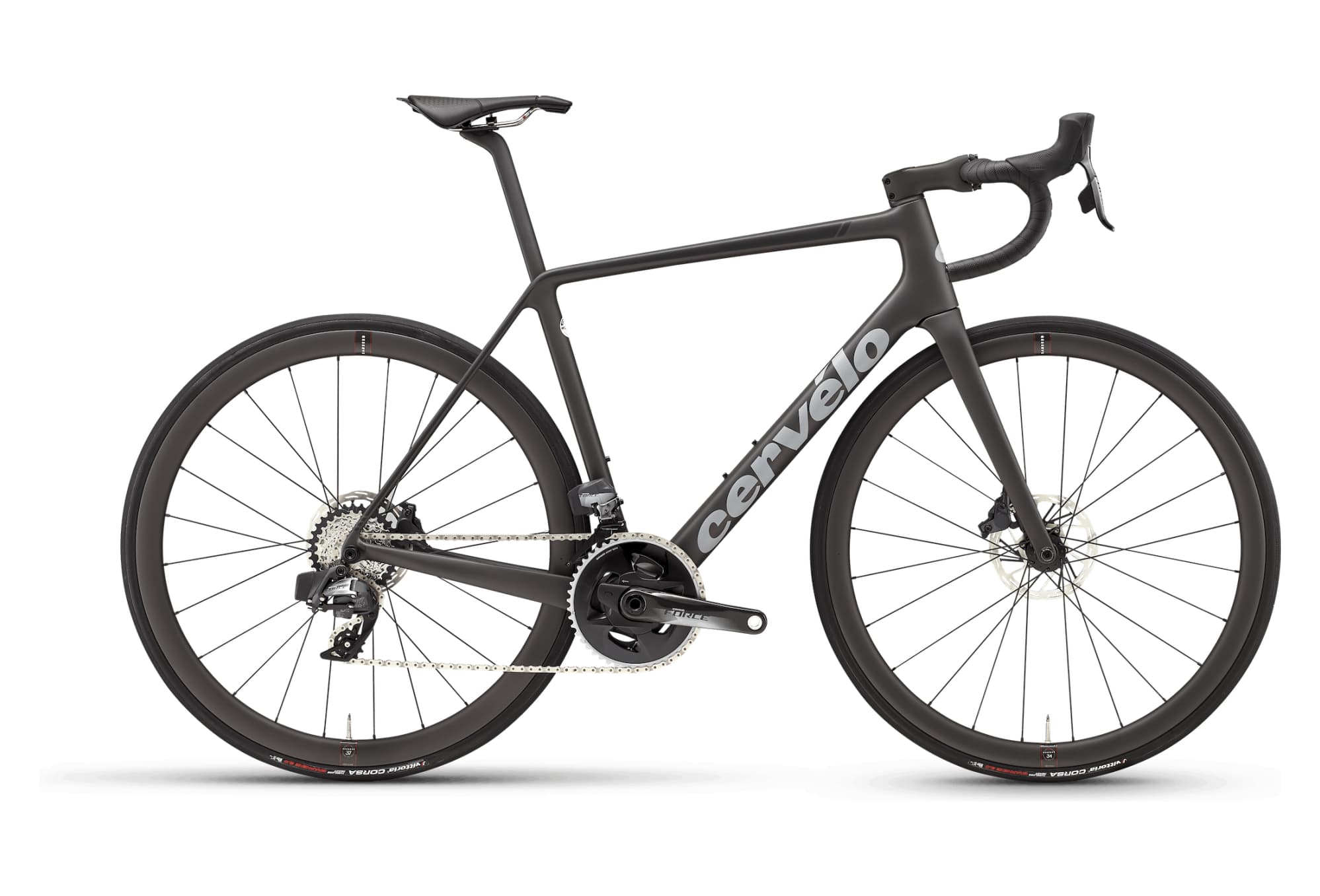 Cervelo R5 Sram Force eTap AXS 12V 700 mm Noir Five 2023 - Noir Five  -  56 cm / 176 - 184 cm