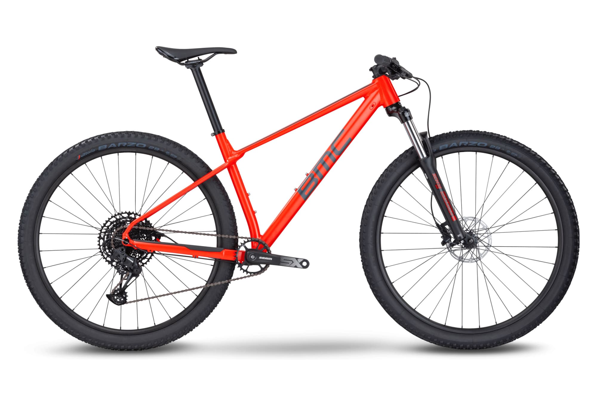 BMC Twostroke AL Four Rouge Neon 2023 - Rouge Neon  -  L / 180 - 192 cm