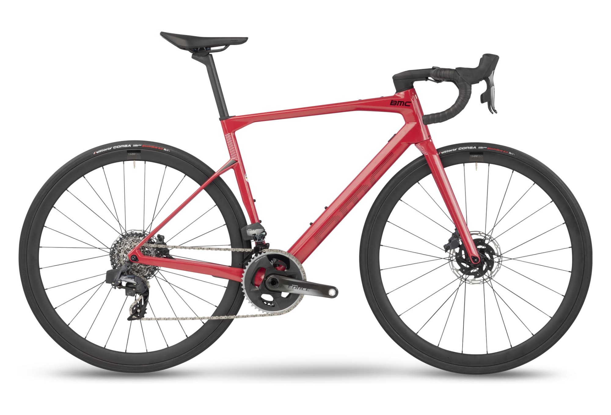 BMC Roadmachine 01 Four Rouge Coral 2023 - 51 cm / 166 - 174 cm