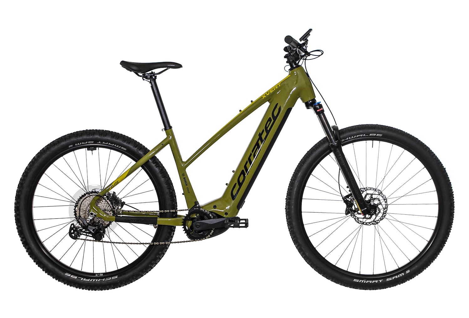 Corratec E-Power X Vert Elite Trapez Vert 2023 - 39 cm / 150 - 167 cm