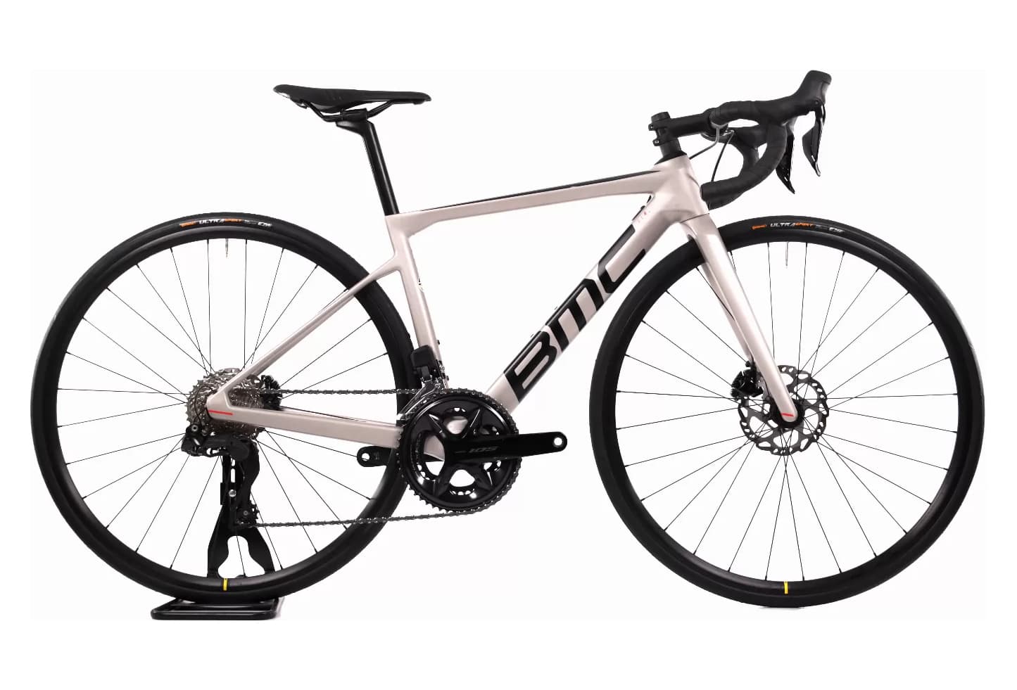 BMC Teammachine SLR Five Shimano 105 Di2 12V 700 mm - Gris  -  54 cm / 172 - 180 cm