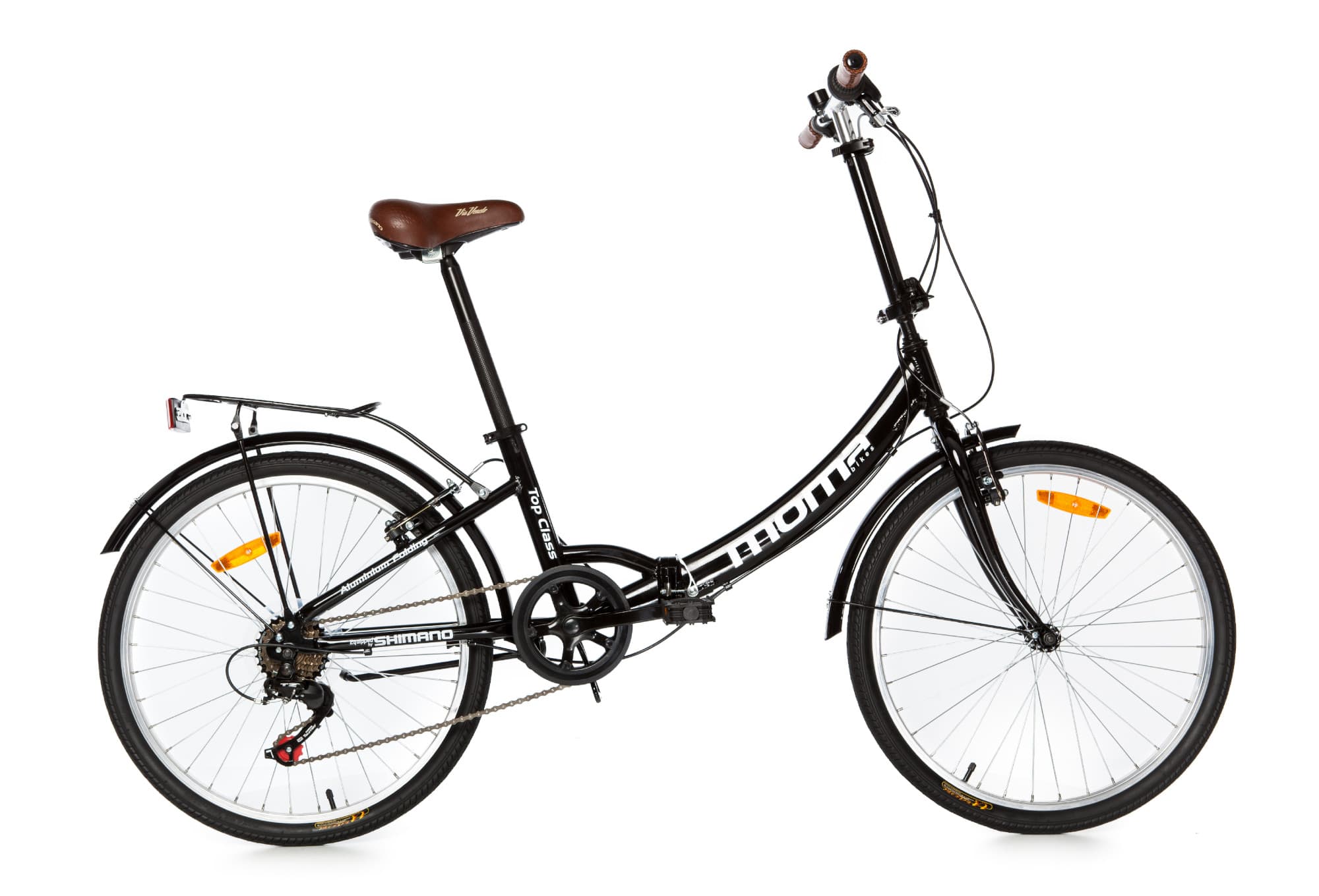 Moma Bikes Top Class24 Shimano 6V Noir - Noir  -  Unique / 155 - 205 cm