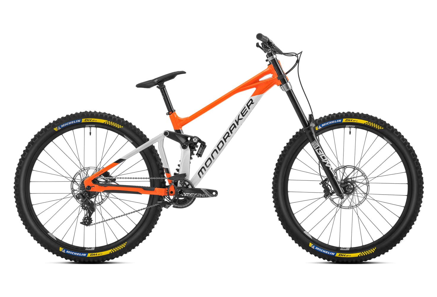 Mondraker Summum Blanc/Orange 2023 - L / 175 - 188 cm