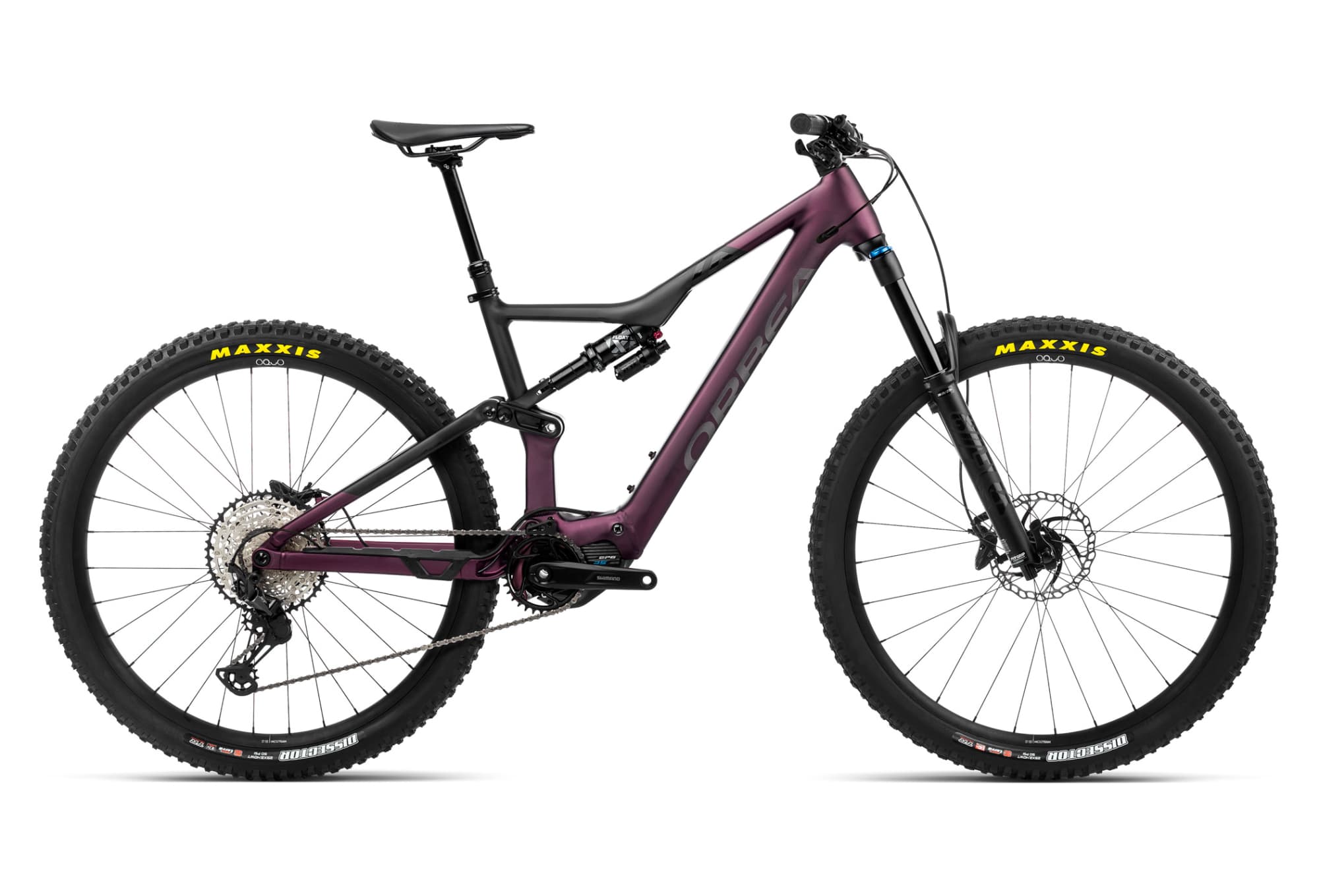 Orbea Rise H10 Gris Iceberg Bleu Moondust 2023 - Violet - M / 160 - 175 cm
