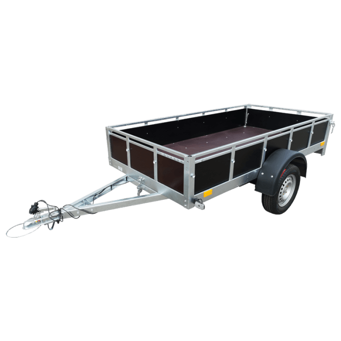 Remorque 1 essieu Sorel EcoBois 9500BMSP PTAC 750 KG