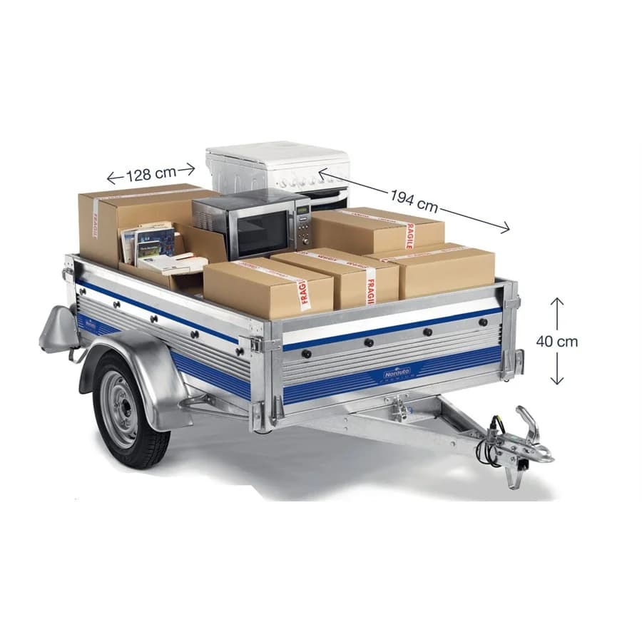 Remorque NORAUTO REGULAR 200 2M00 500kg