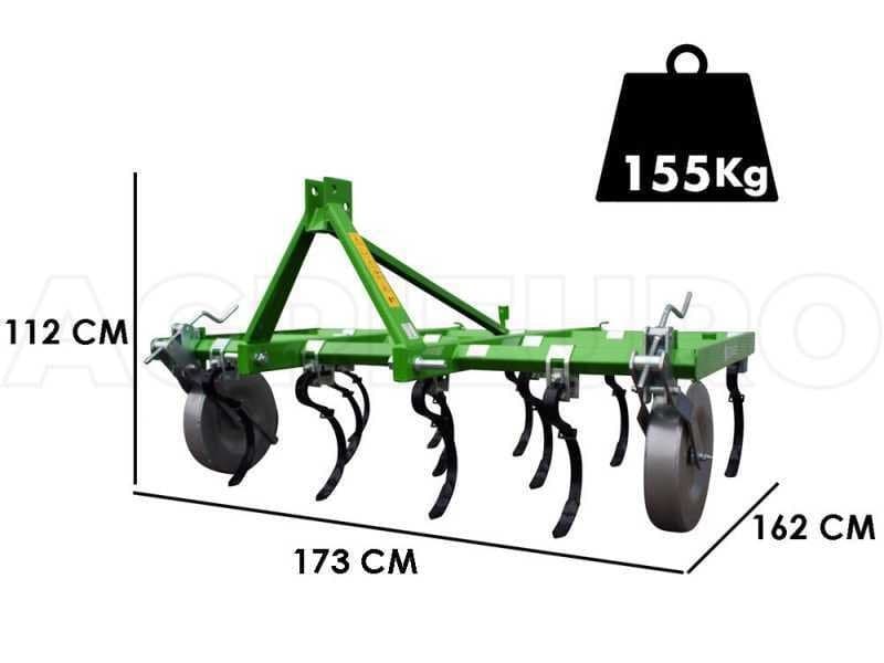 Cultivateur à ressorts Bomet Dorado 11 dents 170 cm