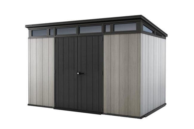 Abris de jardin ARTISAN 117 en résine KETER gris 7,4m² | Compact, Robuste & Sécurisé