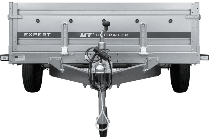 Remorque voiture simple essieu 264 x 150 EXPERT 2615 PTAC 500/750 kg | Compact, Robuste & Sécurisé