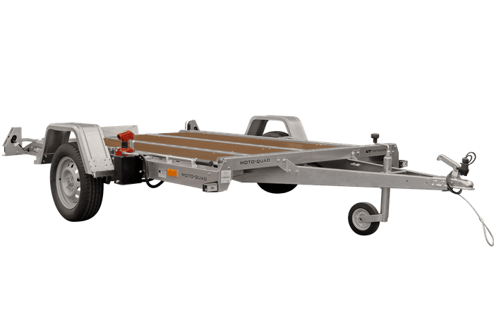 Remorque timon pliable porte-moto / porte-quad MOTOQUAD 266 750 kg | Compact, Robuste & Sécurisé